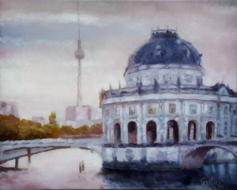 Czeslaw Gorski - Berlin Museumsinsel - Ölgemälde